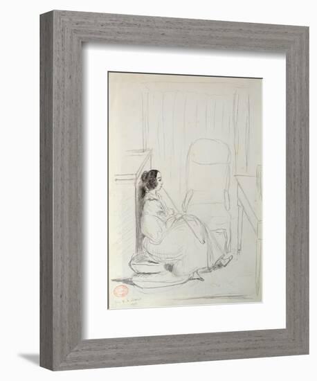 George Sand-Alfred de Musset-Framed Giclee Print