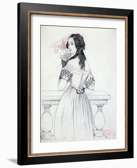 George Sand-Alfred de Musset-Framed Giclee Print