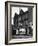 George Schonhuts Butchers Shop in Rotherham, South Yorkshire, 1955-Michael Walters-Framed Photographic Print