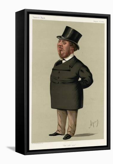 George Sclater-Booth-Carlo Pellegrini-Framed Stretched Canvas