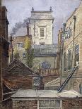 View of Mill with a Windmill on Blackheath, Greenwich, London, 1833-George Shepheard-Giclee Print