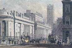 Bank of England, Threadneedle Street, London, C1827-George Shepherd-Giclee Print