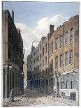Church of St Benet Gracechurch and Gracechurch Street, City of London, 1811-George Shepherd-Giclee Print