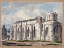 View of King John's Gate in the Abbey of St Saviour, Bermondsey, London, 1807-George Shepherd-Framed Giclee Print