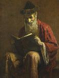 An Ashkenazi Rabbi of Jerusalem-George Sherwood Hunter-Mounted Giclee Print