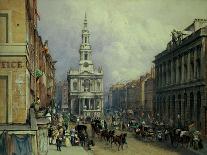 St. Mary Woolnoth: Lombard Street-George Sidney Shepherd-Framed Giclee Print