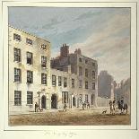 Sheriffs Court, Red Lion Square, Holborn, London, C1828-George Sidney Shepherd-Framed Giclee Print