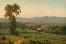 Landscape, 1868 (Oil on Academy Board)-George Snr Inness-Giclee Print