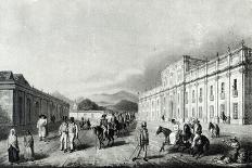 The Mint of Santiago, from Travels Into Chile over the Andes in the Years 1820 and 1821-George Snr Scharf-Giclee Print