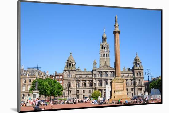 George Square in Glasgow-meunierd-Mounted Photographic Print