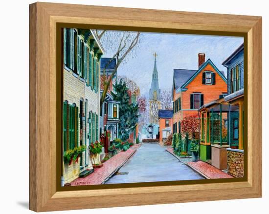 George St., Lambertville, 2016-Anthony Butera-Framed Premier Image Canvas