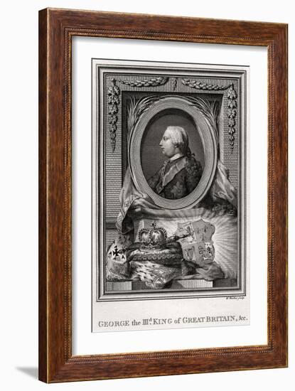 George the III, King of Great Britain, 1777-W Walker-Framed Giclee Print