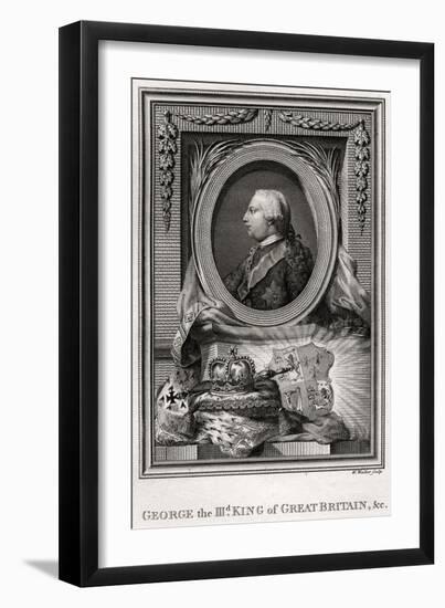 George the III, King of Great Britain, 1777-W Walker-Framed Giclee Print