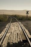 USA, Washington State, Palouse, Railroad, tracks-George Theodore-Photographic Print