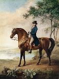 Warren Hastings on His Arabian Horse, 1796 (W/C on Paper)-George Townley Stubbs-Giclee Print