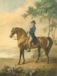 Warren Hastings on His Arabian Horse, 1796 (W/C on Paper)-George Townley Stubbs-Giclee Print