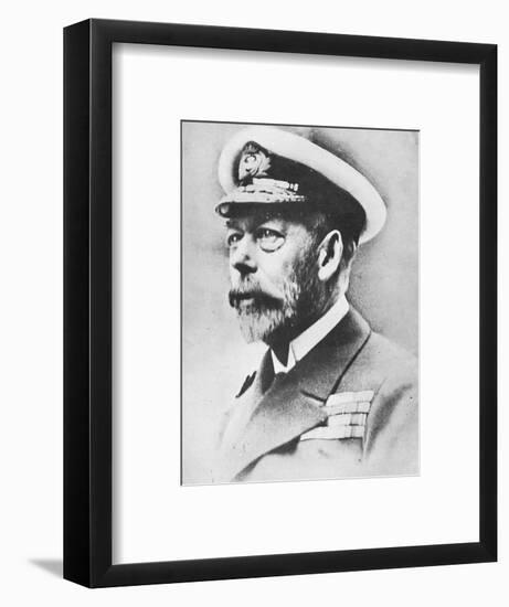 'George V, King of the United Kingdom from 1910', c1936, (1945)-Unknown-Framed Photographic Print