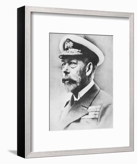 'George V, King of the United Kingdom from 1910', c1936, (1945)-Unknown-Framed Photographic Print