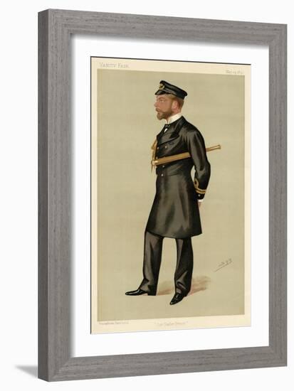 George V-Leslie Ward-Framed Art Print