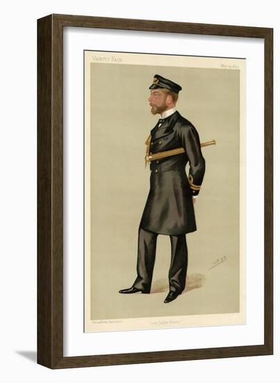 George V-Leslie Ward-Framed Art Print