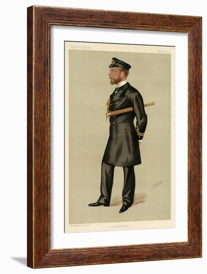 George V-Leslie Ward-Framed Art Print