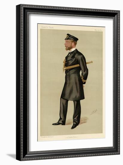 George V-Leslie Ward-Framed Art Print