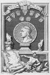 King Stephen (1096-115), 18th Century-George Vertue-Framed Giclee Print