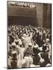 George Vi Is Crowned with St. Edwards Crown on the Day of His Coronation, 1937-null-Mounted Photographic Print