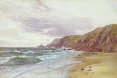 Dale, Pembrokeshire, July 1866 (W/C on Paper)-George Vicat Cole-Giclee Print
