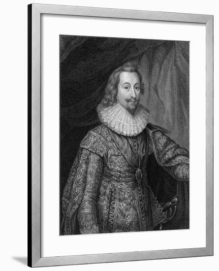 George Villiers, 1st Duke of Buckingham (1592-162), 1824-S Freeman-Framed Giclee Print