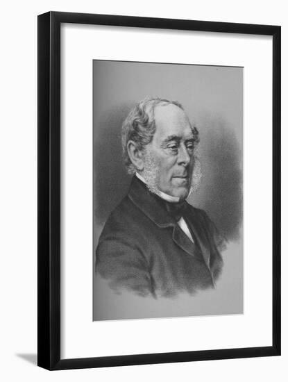 George Villiers, 4th Earl of Clarendon, British diplomat and politician, c1864-Unknown-Framed Giclee Print