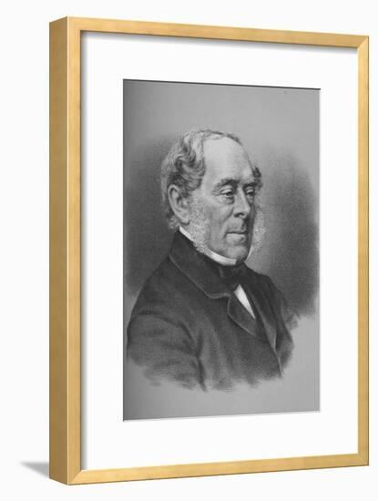 George Villiers, 4th Earl of Clarendon, British diplomat and politician, c1864-Unknown-Framed Giclee Print