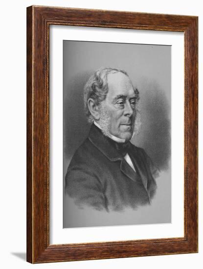 George Villiers, 4th Earl of Clarendon, British diplomat and politician, c1864-Unknown-Framed Giclee Print