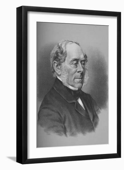 George Villiers, 4th Earl of Clarendon, British diplomat and politician, c1864-Unknown-Framed Giclee Print