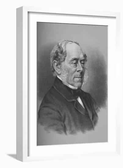 George Villiers, 4th Earl of Clarendon, British diplomat and politician, c1864-Unknown-Framed Giclee Print