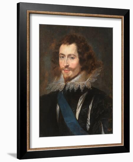 George Villiers, First Duke of Buckingham, C.1625 (Oil on Panel)-Peter Paul Rubens-Framed Giclee Print