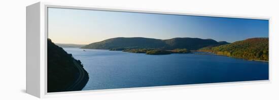 George W. Perkins Memorial Drive in Bear Mountain State Park, Hudson River Valley, New York-null-Framed Stretched Canvas