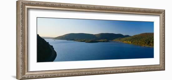 George W. Perkins Memorial Drive in Bear Mountain State Park, Hudson River Valley, New York-null-Framed Photographic Print