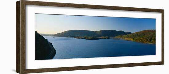 George W. Perkins Memorial Drive in Bear Mountain State Park, Hudson River Valley, New York-null-Framed Photographic Print