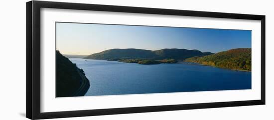 George W. Perkins Memorial Drive in Bear Mountain State Park, Hudson River Valley, New York-null-Framed Photographic Print