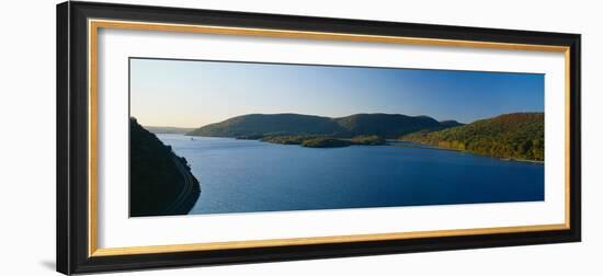 George W. Perkins Memorial Drive in Bear Mountain State Park, Hudson River Valley, New York-null-Framed Photographic Print