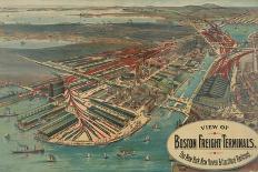 Boston Freight Terminals-George Walker & Co.-Art Print