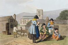 Wool Merchant Taking 'Pieces' of Cloth to the Cloth Hall at Leeds for Sale, 1814-George Walker-Giclee Print