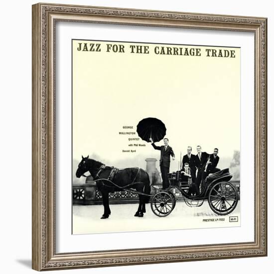 George Wallington - Jazz for the Carriage Trade-null-Framed Art Print