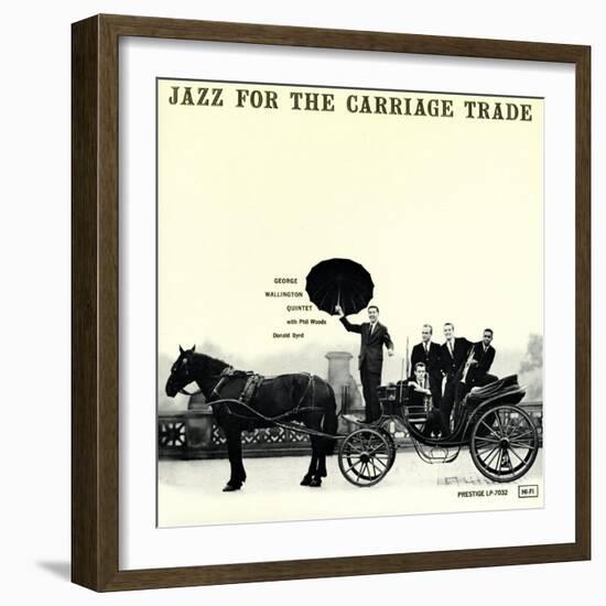 George Wallington - Jazz for the Carriage Trade-null-Framed Art Print