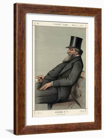 George Ward Hunt-Carlo Pellegrini-Framed Art Print