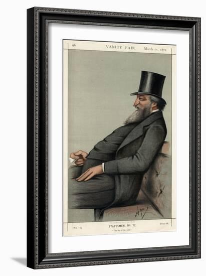 George Ward Hunt-Carlo Pellegrini-Framed Art Print