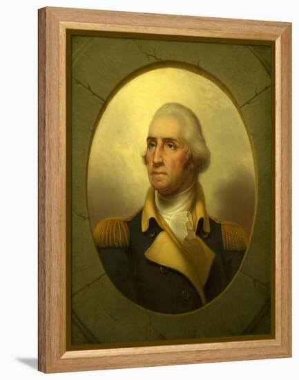 George Washington (1732–1799), C.1855 (Oil on Canvas)-Rembrandt Peale-Framed Premier Image Canvas