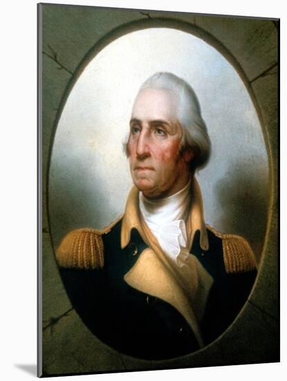 George Washington (1732-9), First President of United States (1789-9)-Rembrandt Peale-Mounted Giclee Print