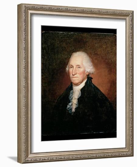 George Washington (1732-99) 1795-Rembrandt Peale-Framed Giclee Print